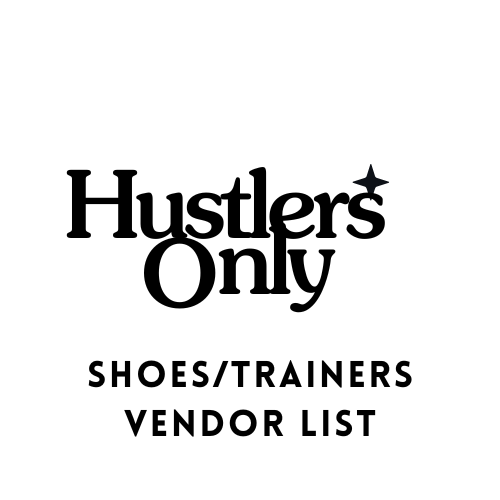SHOES/TRAINERS VENDOR LIST